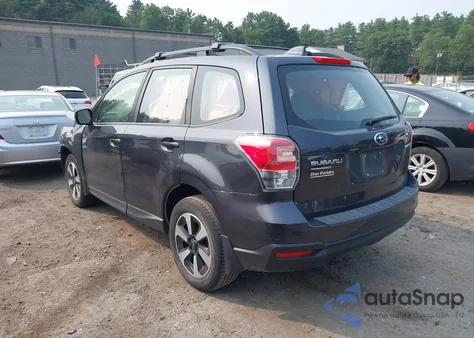 2018 Subaru Forester 2.5I from USA, damaged, VIN JF2SJABC3JH527375